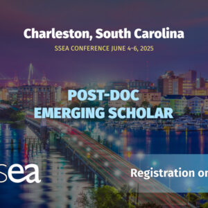 SSEA Charleston - Post Doc / Emerging Scholar (Registration only)